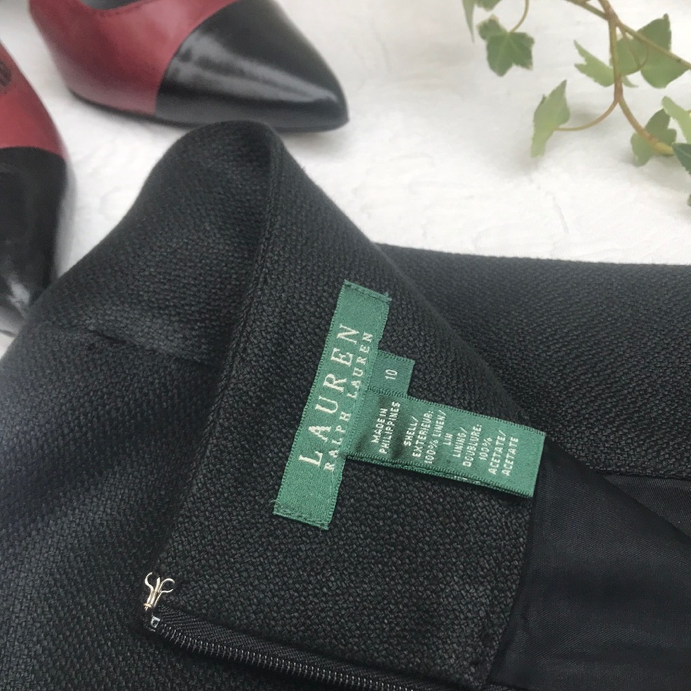 Ralph Lauren black pencil skirt - Picture 3 of 7